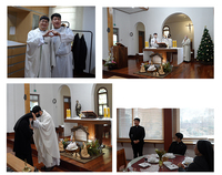첫미사&교황강복(안수)